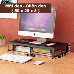 Kệ Gỗ Micofi Để Màn Hình Máy Tính, Laptop, Gía Đỡ Thông Minh, Kê Tối Ưu Diện Tích