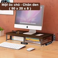 Kệ Gỗ Micofi Để Màn Hình Máy Tính, Laptop, Gía Đỡ Thông Minh, Kê Tối Ưu Diện Tích