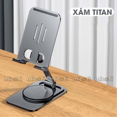 Giá Đỡ Điện Thoại, Máy Tính Bảng, Ipad Micofi Xoay 360 Độ