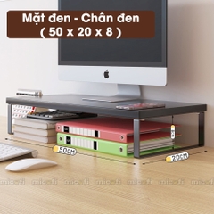 Kệ Gỗ Micofi Để Màn Hình Máy Tính, Laptop, Gía Đỡ Thông Minh, Kê Tối Ưu Diện Tích