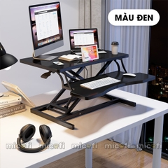 Bàn Nâng Hạ Micofi 2 Tầng Điều Chỉnh Chiều Cao Đứng Làm Việc