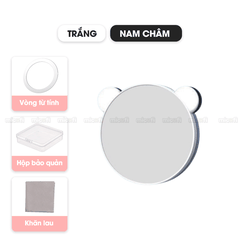 Gương Chụp Ảnh Phản Chiếu Micofi Kẹp Điện Thoại, Gương Chụp Ảnh Gắn Dán Điện Thoại Selfie, Chụp Hình Hỗ Trợ Camera Sau