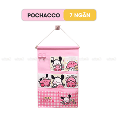 Túi Vải Đựng Đồ Treo Tường Micofi, Túi Treo Đựng Đồ Đa Năng Nhiều Ngăn Vải Lanh Cotton Hoạ Tiết Treo Cửa