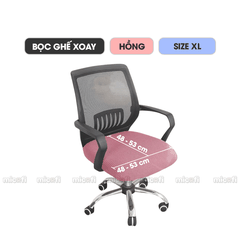 Bọc Ghế Xoay Văn Phòng Micofi Gaming, Vỏ Bọc Bằng Vải Bao Đệm Và Lưng Ghế Ngồi Xếp Chống Bụi Co Giãn Bảo Vệ Tốt