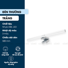 Đèn Màn Hình Micofi Cảm Ứng, LED Màn Hình Làm Việc Chống Cận, Đèn LED Kẹp PC Laptop Gắn Máy Tính Bảo Vệ Mắt Văn Phòng