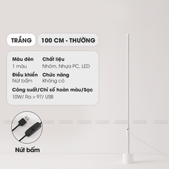 Đèn LED Micofi Trang Trí, LED Để Sàn Cây Đứng Decor Nhiều Màu, Đèn Cây Cột Cao Phòng Khách Hiện Đại Phòng Ngủ Đọc Sách