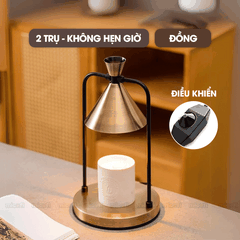 Đèn Nến Micofi Thơm Phòng Để Bàn Decor, Đèn Đốt Nến Thơm Phòng Khách Và Ngủ, Xông Tinh Dầu Điện Tử Trang Trí Có Hẹn Giờ