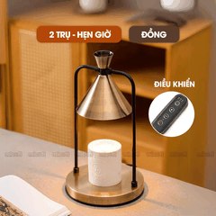 Đèn Nến Micofi Thơm Phòng Để Bàn Decor, Đèn Đốt Nến Thơm Phòng Khách Và Ngủ, Xông Tinh Dầu Điện Tử Trang Trí Có Hẹn Giờ