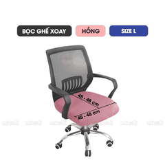 Bọc Ghế Xoay Văn Phòng Micofi Gaming, Vỏ Bọc Bằng Vải Bao Đệm Và Lưng Ghế Ngồi Xếp Chống Bụi Co Giãn Bảo Vệ Tốt