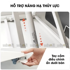 Bàn Nâng Hạ Micofi 2 Tầng Điều Chỉnh Chiều Cao Đứng Làm Việc