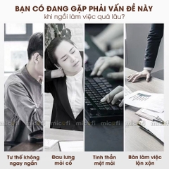 Kệ Gỗ Micofi Để Màn Hình Máy Tính, Laptop, Gía Đỡ Thông Minh, Kê Tối Ưu Diện Tích