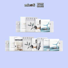 Kệ Trưng Bày Micofi Trong Suốt, Kệ Treo Trang Trí Acrylic, Giá Treo Sách Tạp Chí Báo Decor Album Gắn Tường Tiện Lợi