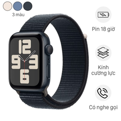 Apple Watch SE 2023 GPS 40mm Viền Nhôm Dây Vải - Chính hãng VN/A