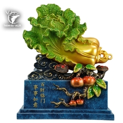 Hộp Hồ Lô Bắp Cải Phong Thủy Size 38, Quà Tặng Tân Gia, Khai Trương, Sinh Nhật, Trang Trí Decor Nhà Cửa