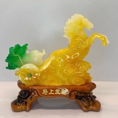 Tượng Ngựa Phong Thủy Dành Cho Người Tuổi Ngọ, Trang Trí Nhà Cửa, Quà Tặng Tân Gia Khai Trương, Mã Đáo Thành Công.
