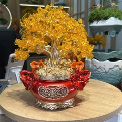 Cây Phú Quý Tài Lộc Tượng Hươu, Cây Kim Tiền Phong Thủy, Quà Tặng Tân Gia Khai Trương Sinh Nhật Decor Phòng