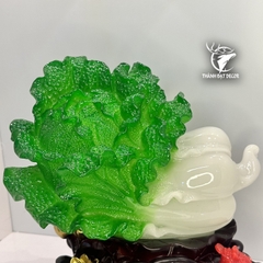 Hồ Lô Bắp Cải Cóc Đỏ Phong Thủy Size 25, Quà Tặng Tân Gia, Khai Trương, Sinh Nhật, Trang Trí Decor Nhà Cửa