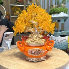 Cây Phú Quý Tài Lộc Tượng Hươu, Cây Kim Tiền Phong Thủy, Quà Tặng Tân Gia Khai Trương Sinh Nhật Decor Phòng