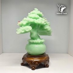 CÂY TÀI LỘC PHONG THỦY MÀU NGỌC BÍCH - CHIÊU TÀI HÚT LỘC CHO GIA CHỦ Quà Tặng Tân Gia Khai Trương