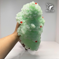 CÂY TÀI LỘC PHONG THỦY MÀU NGỌC BÍCH - CHIÊU TÀI HÚT LỘC CHO GIA CHỦ Quà Tặng Tân Gia Khai Trương