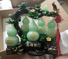 Tượng Phong Thủy Hồ Lô Ngũ Phúc, Vật Phẩm Phong Thủy Làm Quà Tặng Tân Gia, Khai Trương, Sinh Nhật