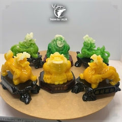 Combo Cặp Tỳ Hưu Cóc Thiềm Thừ Phong Thủy, Decor Thờ Cúng Bàn Thần Tài Thổ Địa Tân Gia Khai Trương