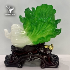 Hồ Lô Bắp Cải Cóc Đỏ Phong Thủy Size 25, Quà Tặng Tân Gia, Khai Trương, Sinh Nhật, Trang Trí Decor Nhà Cửa