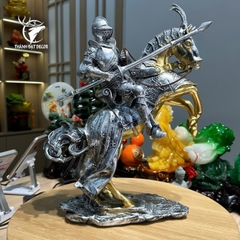 Tượng Kỵ Sĩ Cưỡi Ngựa Châu Âu – Phong Cách Cổ Điển Sang Trọng, quà tặng decor tân gia khai trương