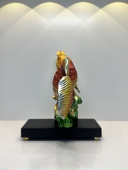 Tượng Phong Thủy Cá Rồng Kim Long Chiêu Tài , Quà Tặng Tân Gia Khai Trương Trang Trí Nhà Cửa