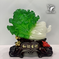 Hồ Lô Bắp Cải Cóc Đỏ Phong Thủy Size 25, Quà Tặng Tân Gia, Khai Trương, Sinh Nhật, Trang Trí Decor Nhà Cửa