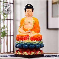 Tượng Tam Thế Phật Quan Âm Bồ Tát , Phật A Di Đà, Địa Tạng Chất Liệu Polyresin Size 30Cm , Tượng Thờ Cúng , Quà Tặng