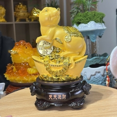 Tượng Phong Thuỷ Linh Vật 12 Con Giáp 18x15x29cm, Quà Tặng Decor Tân Gia Khai Trương Sinh Nhật