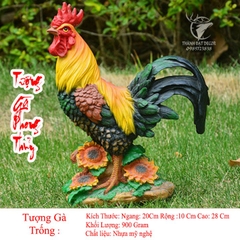 Tượng Gà Phong Thủy Dành Cho Người Tuổi Dậu, Trang Trí Nhà Cửa, Quà Tặng Sinh Nhật, Tân Gia, Khai Trương