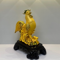 Tượng Gà Vàng Kim Kê Phong Thủy Size 28 Cm Dành Cho Người Tuổi Dậu, Trang Trí Quà Tặng Sinh Nhật, Tân Gia, Khai Trương