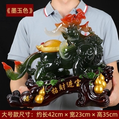 Tượng Tỳ Hưu Trấn Trạch Chiêu Tài 32x17x26, Trang Trí Nội Thất Quà Tặng Tân Gia, Khai Trương,Tặng Sếp Decor Đồng