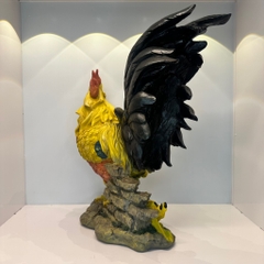 Tượng Gà Phong Thủy size 38cm Dành Cho Người Tuổi Dậu, Trang Trí Nhà Cửa Sân Vườn, Quà Tặng Sinh Nhật, Tân Gia