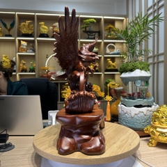 Tượng Đại Bàng Tung Cánh 45*18*43cm, Quà Tặng Decor Phong Thuỷ Tân Gia Khai Trương Sinh Nhật