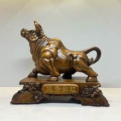 Tượng Trâu Phong Thủy 49x13x27 Dành Cho Người Tuổi Sửu, Quà Tặng Tân Gia Khai Trương Sinh Nhật Decor Trang Trí Nhà