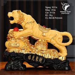 Tượng Hổ Dành Cho Người Tuổi Dần, Tượng Cọp Phong Thủy , Vật Phẩm Phong Thủy, Quà Tặng Tân Gia , Khai Trương