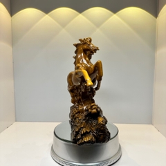 Tượng Song Mã , 2 Con Ngựa Dành Cho Người Tuổi Ngọ Trang Trí Nội Thất, Quà Tặng Tân Gia Khai Trương , Tặng Sếp