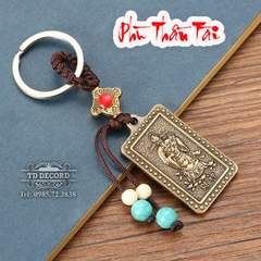 Móc Khóa Phong Thủy , Thần Tài , Bát Quái , Tỳ Hưu , Chuông adida , Chú Đại Bi , Vật Phẩm Phong Thuỷ