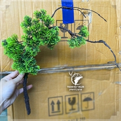 Cành Cây Giả Gắn Kệ Đèn Đặt Tượng, Phụ Kiện trang trí tượng gốm kệ đèn led