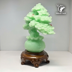 CÂY TÀI LỘC PHONG THỦY MÀU NGỌC BÍCH - CHIÊU TÀI HÚT LỘC CHO GIA CHỦ Quà Tặng Tân Gia Khai Trương