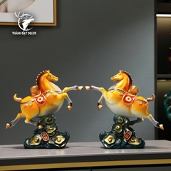 Tượng Ngựa Phong Thủy Mã Đáo Thành Công, Quà Tặng Tân Gia Khai Trương Sinh Nhật Decor Trang Trí Nhà