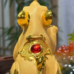 Tượng Chuột Phong Thủy 14x9x18 Chiêu Tài Sinh Lộc Tuổi Tí , Quà Tặng Tân Gia Khai Trương Sinh Nhật