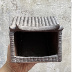 Chậu Cây Gốm Sứ Hình Nhà Cổ (Không Kèm Cây) Trang Trí Tiểu Cảnh, Cây Hoa Kiểng, Cây Văn Phòng, Cây Bonsai, Quà Tặng