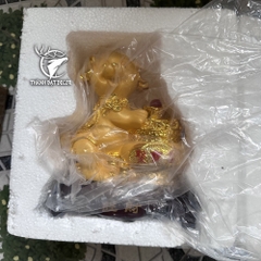 Tượng Phong Thủy Con Chó Đứng Cạnh Bát Tụ Bảo Dành Cho Người Tuổi Tuất, Quà Tặng Sinh Nhật, Tân Gia, Khai Trương Decor