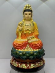 Tượng Tam Thế Phật Quan Âm Bồ Tát , Phật A Di Đà, Địa Tạng Chất Liệu Polyresin Size 30Cm , Tượng Thờ Cúng , Quà Tặng