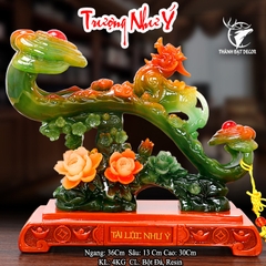 Tượng Phong Thủy Trượng Như Ý, Thu Hút May Mắn, Công Danh , Quà Tặng Tân Gia Khai Trương Sinh Nhật