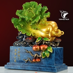 Hộp Hồ Lô Bắp Cải Phong Thủy Size 38, Quà Tặng Tân Gia, Khai Trương, Sinh Nhật, Trang Trí Decor Nhà Cửa